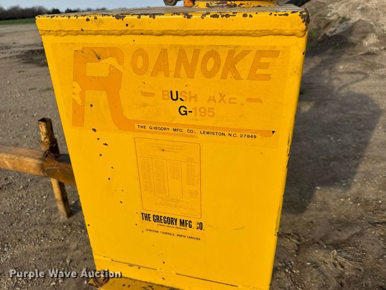 image for item ET1708 Roanoke G195-B Bush Axe side boom rotary mower