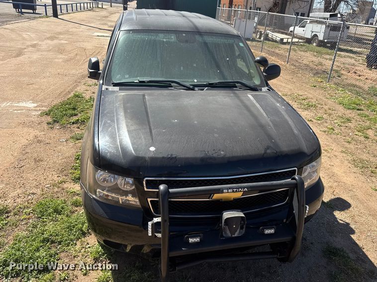 image for item ET1744 2013 Chevrolet Tahoe Police SUV