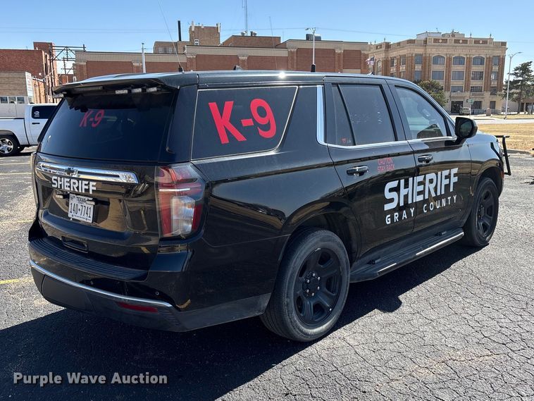 image for item EU4998 2022 Chevrolet Tahoe SUV