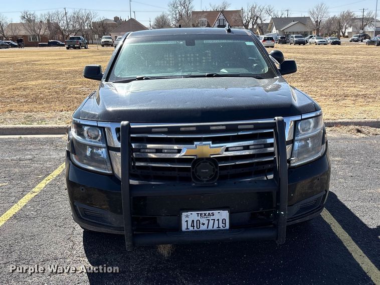 image for item EU4999 2020 Chevrolet Tahoe Police SUV