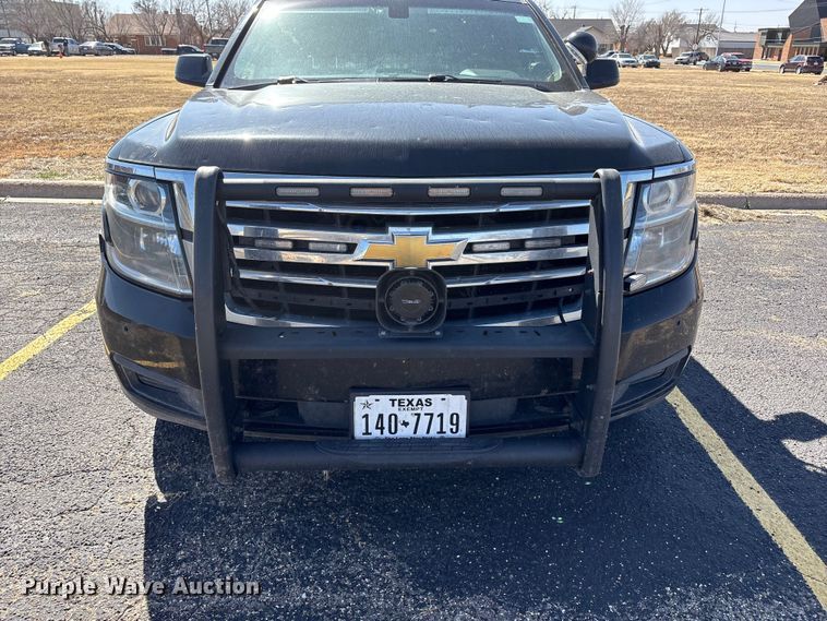 image for item EU4999 2020 Chevrolet Tahoe Police SUV