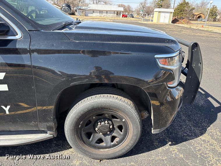 image for item EU4999 2020 Chevrolet Tahoe Police SUV