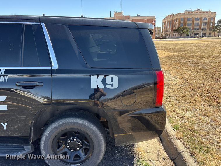 image for item EU4999 2020 Chevrolet Tahoe Police SUV