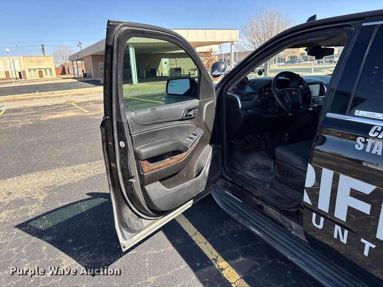 image for item EU4999 2020 Chevrolet Tahoe Police SUV