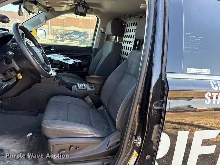 image for item EU4999 2020 Chevrolet Tahoe Police SUV