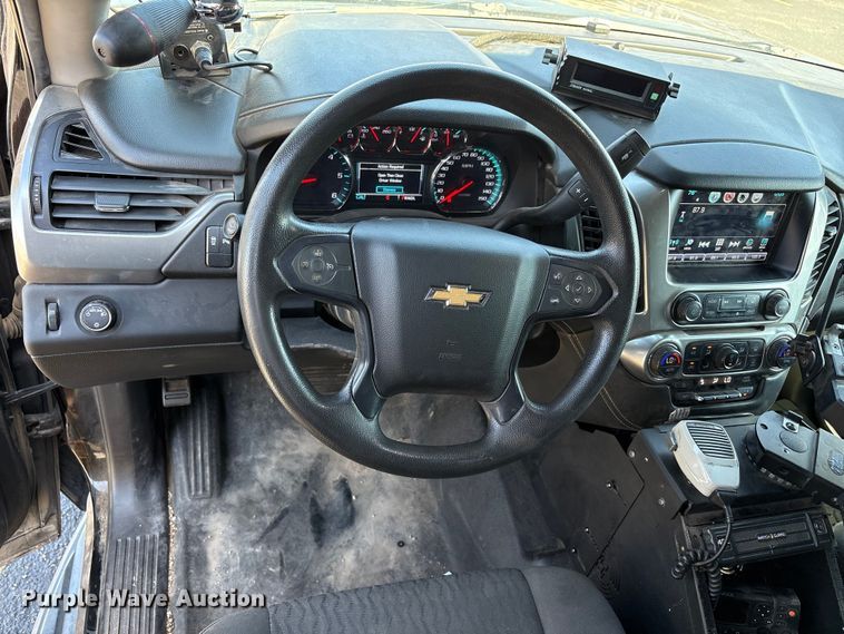 image for item EU4999 2020 Chevrolet Tahoe Police SUV