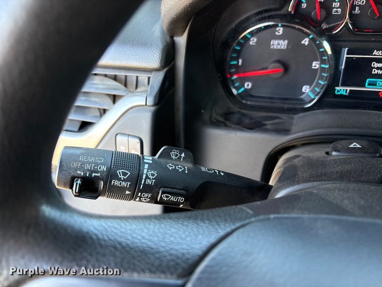 image for item EU4999 2020 Chevrolet Tahoe Police SUV