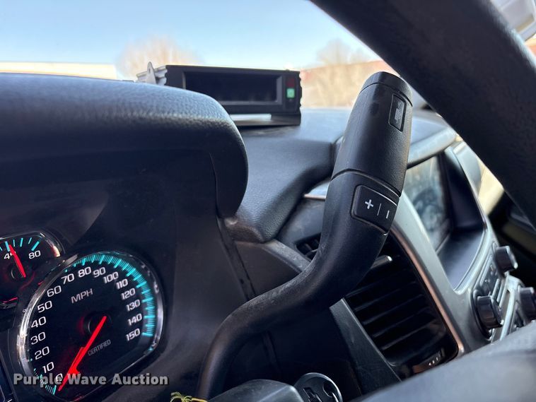 image for item EU4999 2020 Chevrolet Tahoe Police SUV