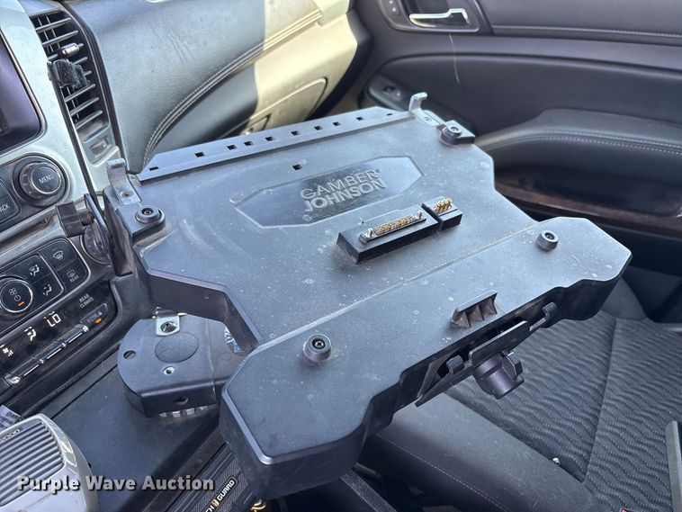 image for item EU4999 2020 Chevrolet Tahoe Police SUV