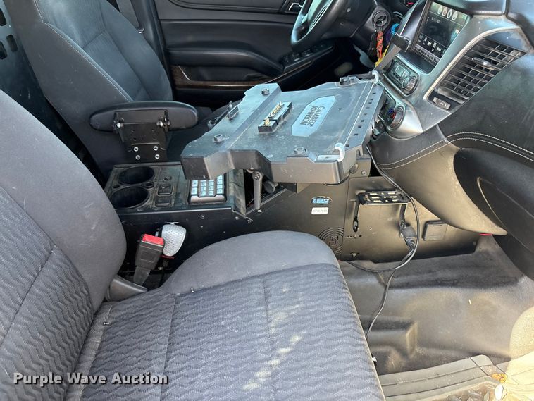 image for item EU4999 2020 Chevrolet Tahoe Police SUV