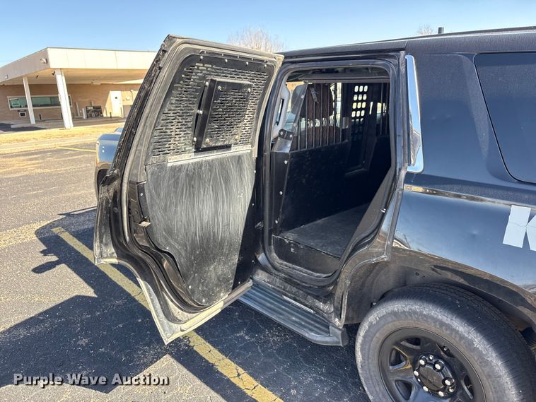 image for item EU4999 2020 Chevrolet Tahoe Police SUV