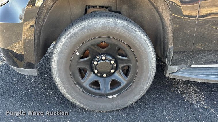 image for item EU4999 2020 Chevrolet Tahoe Police SUV