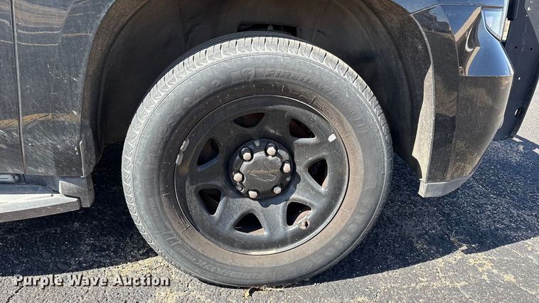 image for item EU4999 2020 Chevrolet Tahoe Police SUV