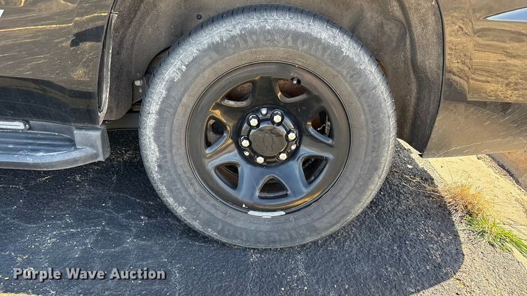 image for item EU4999 2020 Chevrolet Tahoe Police SUV