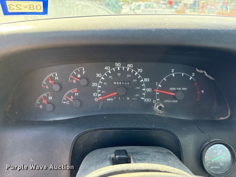 image for item EU7452 2006 Ford F750 pothole patcher truck