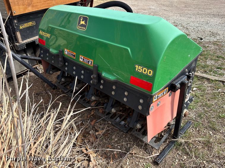 image for item EV2008 John Deere 1500 aerator 