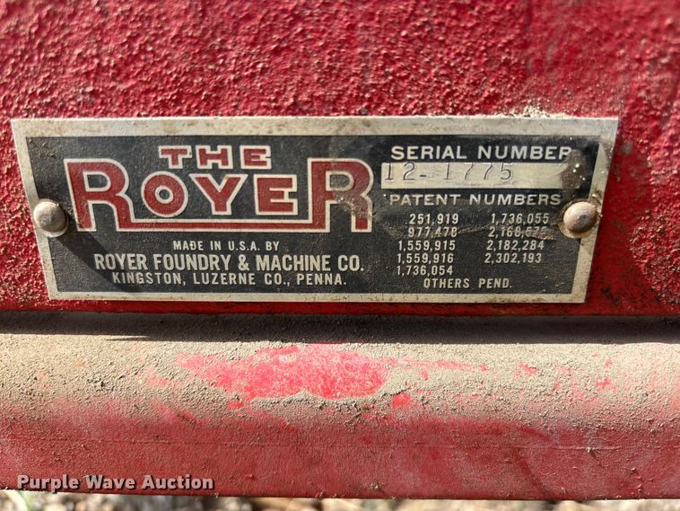 image for item EV2010 Royer 2900  topsoil shredder