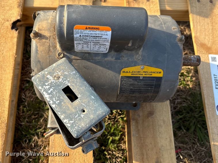 image for item EV2017 (2) Baldor electric motors