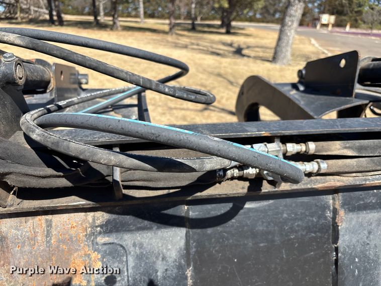 image for item EV2024 John Deere GT80 skid steer grapple bucket