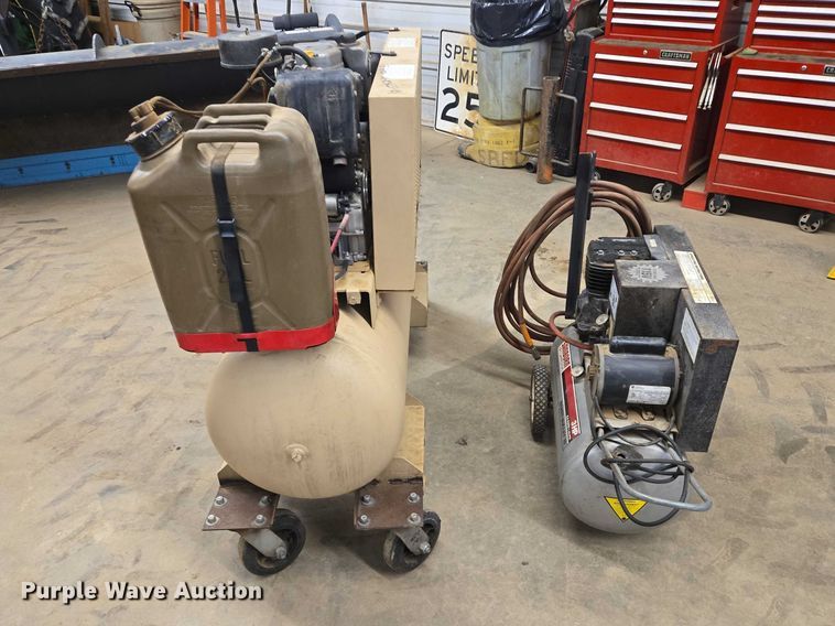 image for item EV5593 Ingersoll Rand air compressor