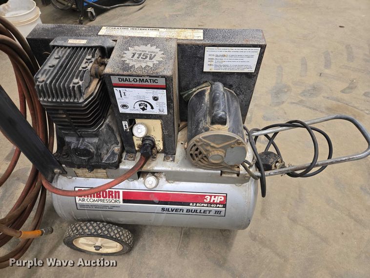 image for item EV5593 Ingersoll Rand air compressor