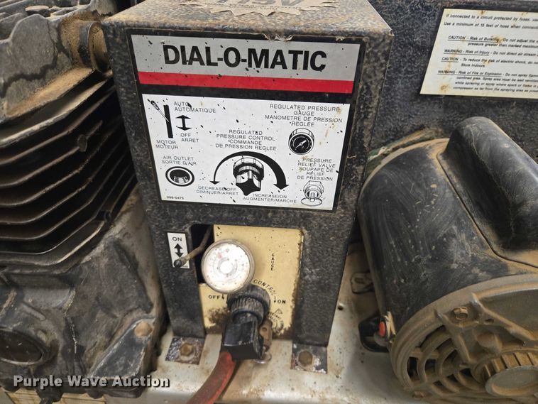 image for item EV5593 Ingersoll Rand air compressor