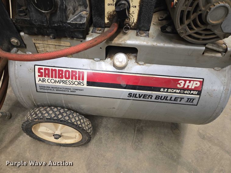 image for item EV5593 Ingersoll Rand air compressor