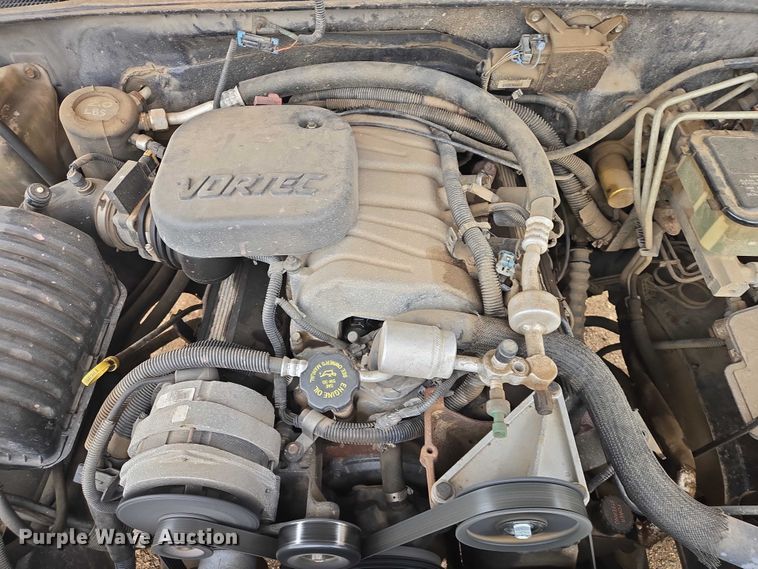 image for item EV5594 1999 Chevrolet 3500 flatbed pickup truck