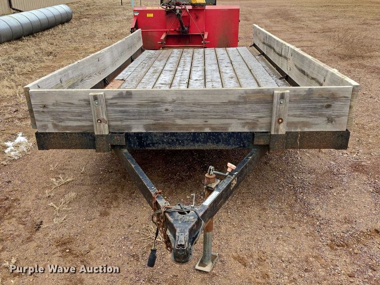 image for item EV5598 1993 M&S Trailer 16x7 utility trailer