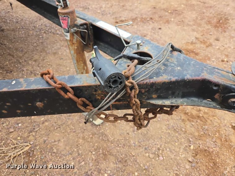 image for item EV5598 1993 M&S Trailer 16x7 utility trailer