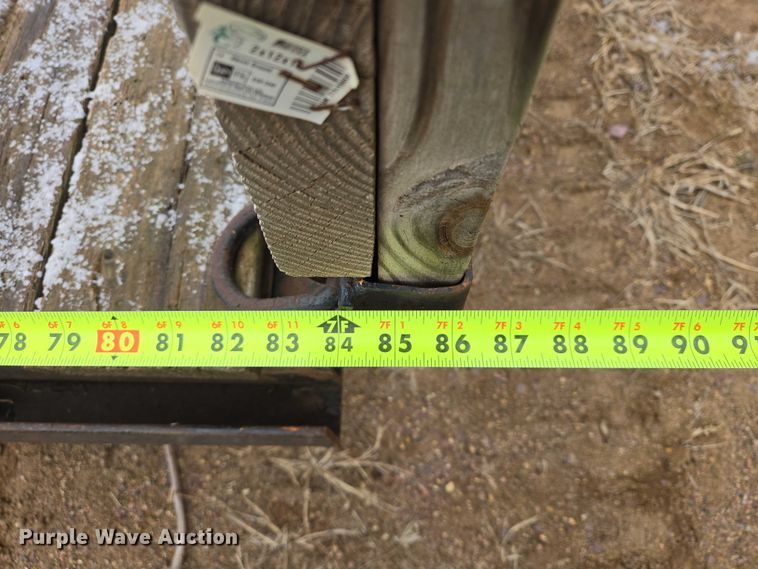 image for item EV5598 1993 M&S Trailer 16x7 utility trailer