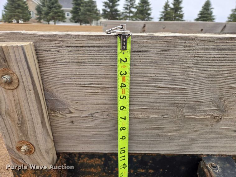 image for item EV5598 1993 M&S Trailer 16x7 utility trailer