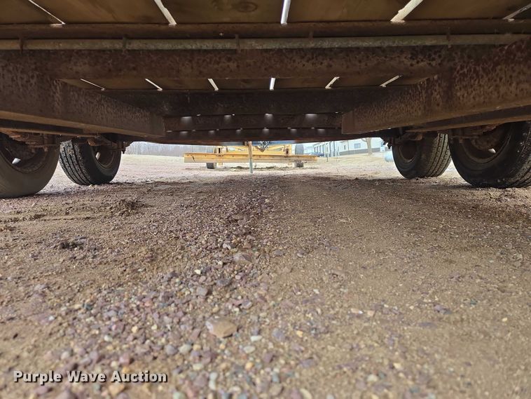 image for item EV5598 1993 M&S Trailer 16x7 utility trailer