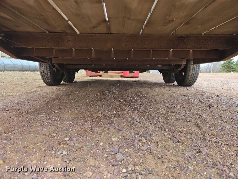 image for item EV5598 1993 M&S Trailer 16x7 utility trailer