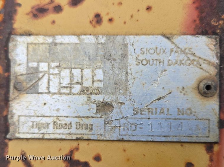 image for item EV5599 Tiger Road Drag land leveler