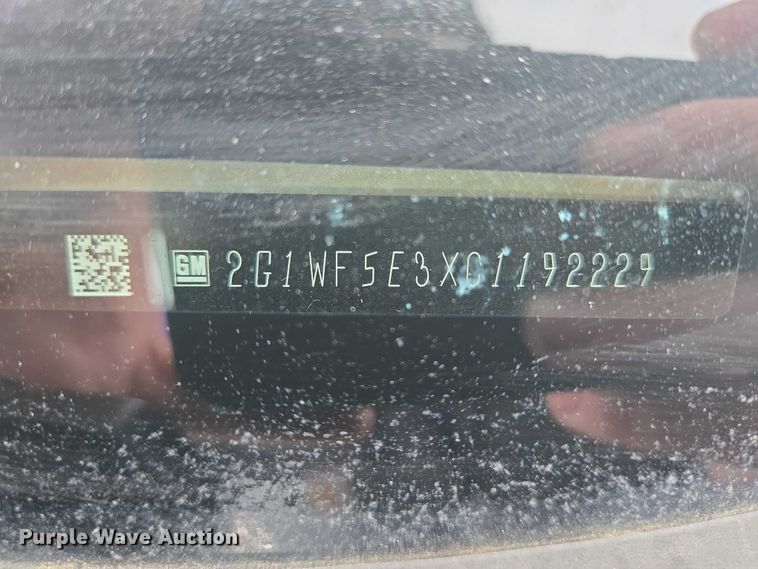 image for item EV5602 2012 Chevrolet Impala 