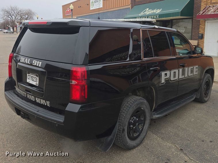 image for item EV5603 2019 Chevrolet Tahoe Police SUV