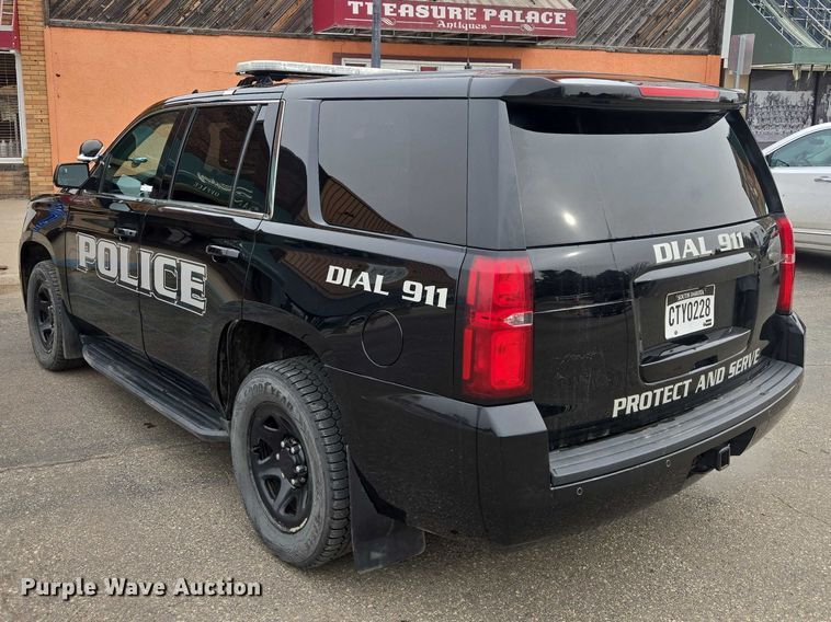 image for item EV5603 2019 Chevrolet Tahoe Police SUV