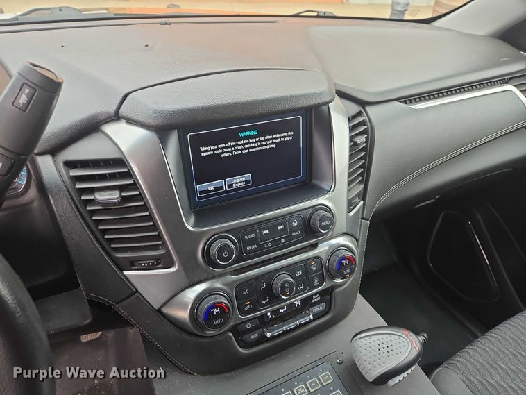 image for item EV5603 2019 Chevrolet Tahoe Police SUV