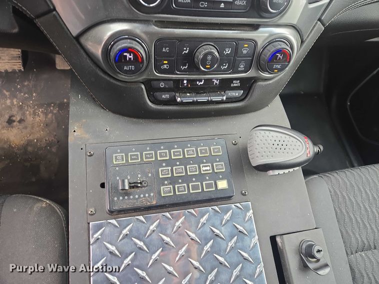 image for item EV5603 2019 Chevrolet Tahoe Police SUV