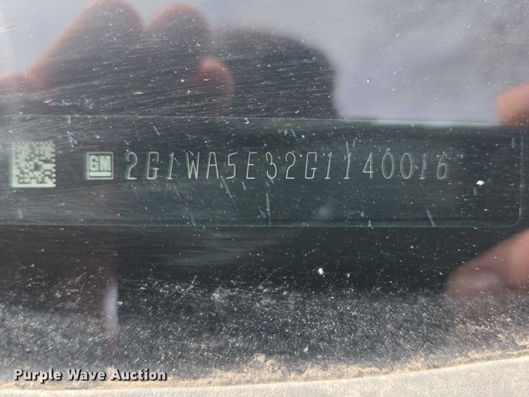 image for item EV5604 2016 Chevrolet Impala 