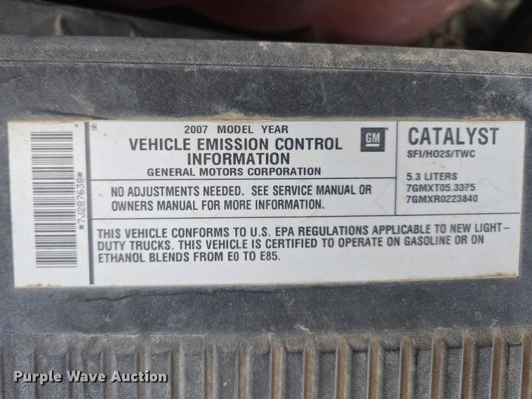 image for item EV5613 2007 Chevrolet Suburban SUV