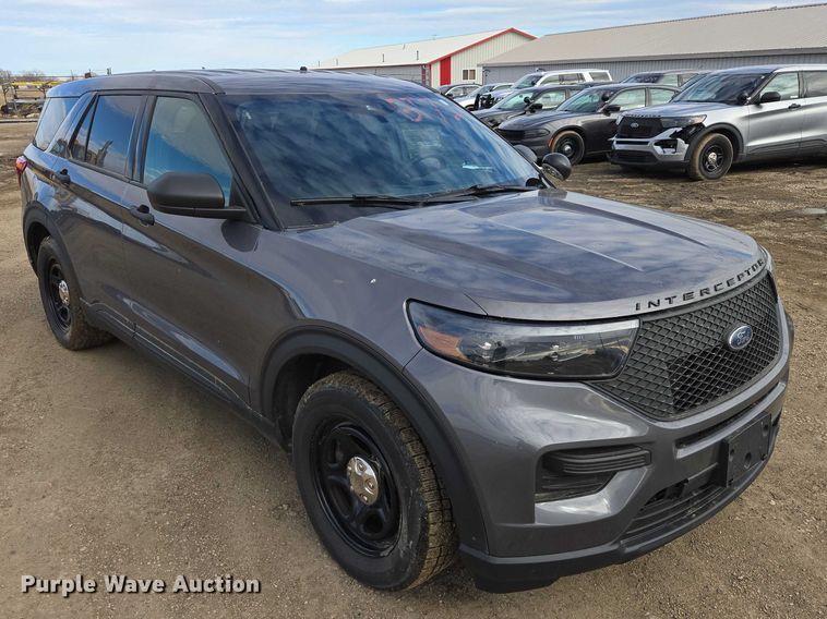 image for item EV5625 2020 Ford Explorer police Interceptor SUV
