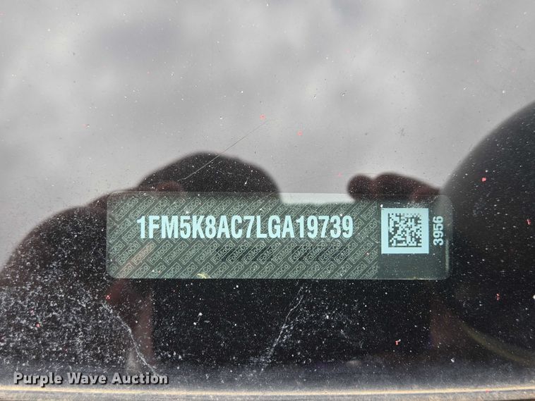 image for item EV5625 2020 Ford Explorer police Interceptor SUV