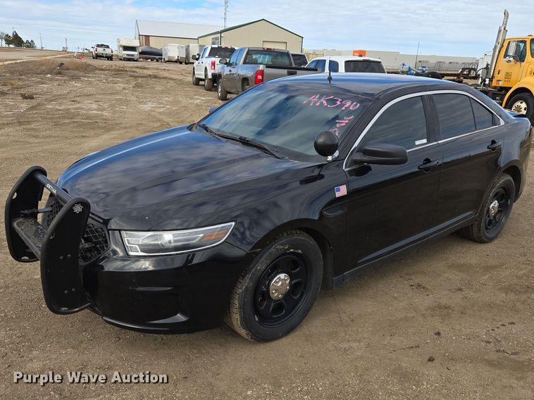 image for item EV5628 2018 Ford Taurus Police Interceptor 