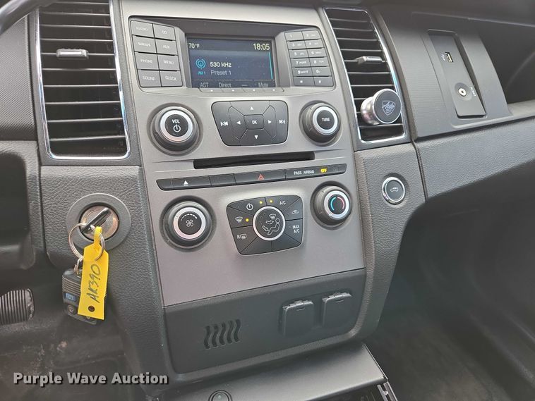 image for item EV5628 2018 Ford Taurus Police Interceptor 