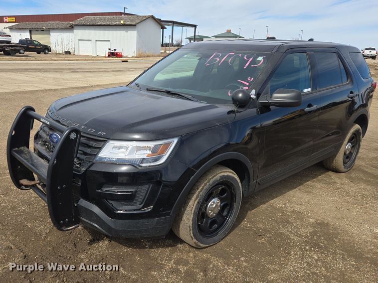 image for item EV5629 2017 Ford Explorer Police Interceptor SUV