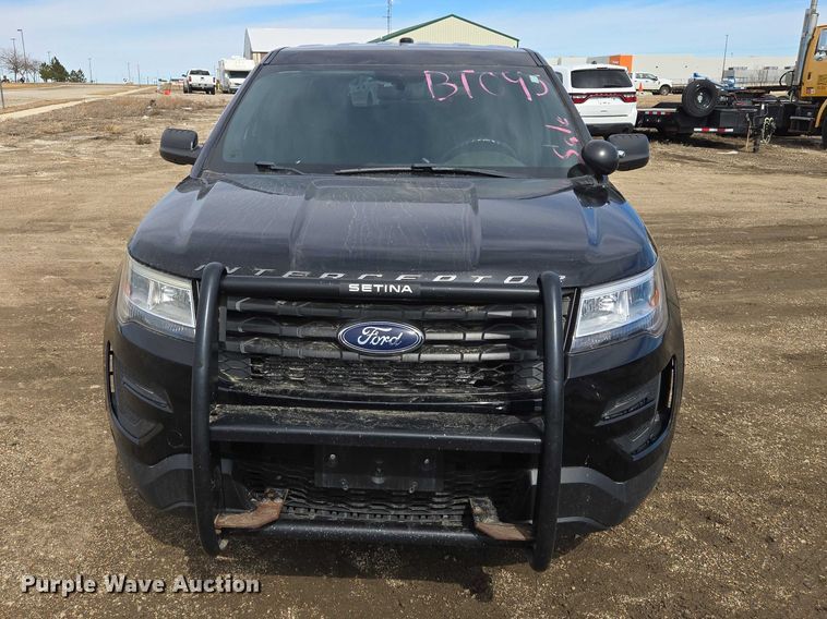 image for item EV5629 2017 Ford Explorer Police Interceptor SUV