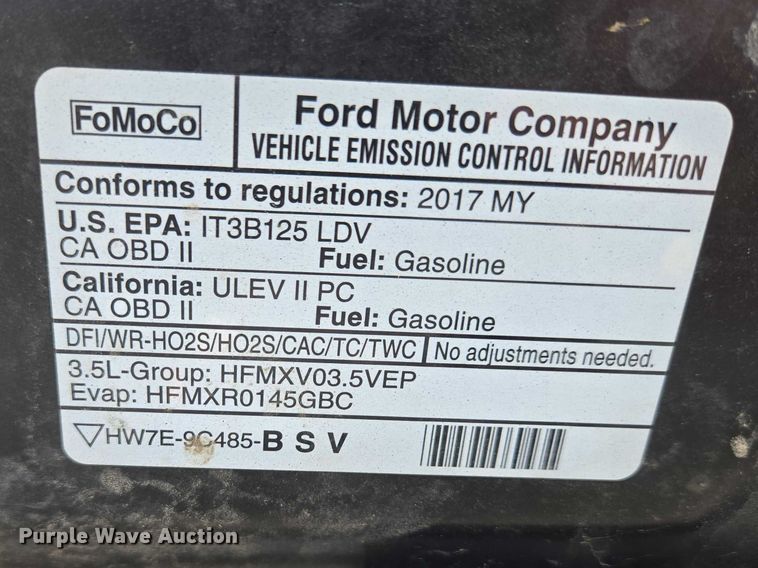 image for item EV5629 2017 Ford Explorer Police Interceptor SUV