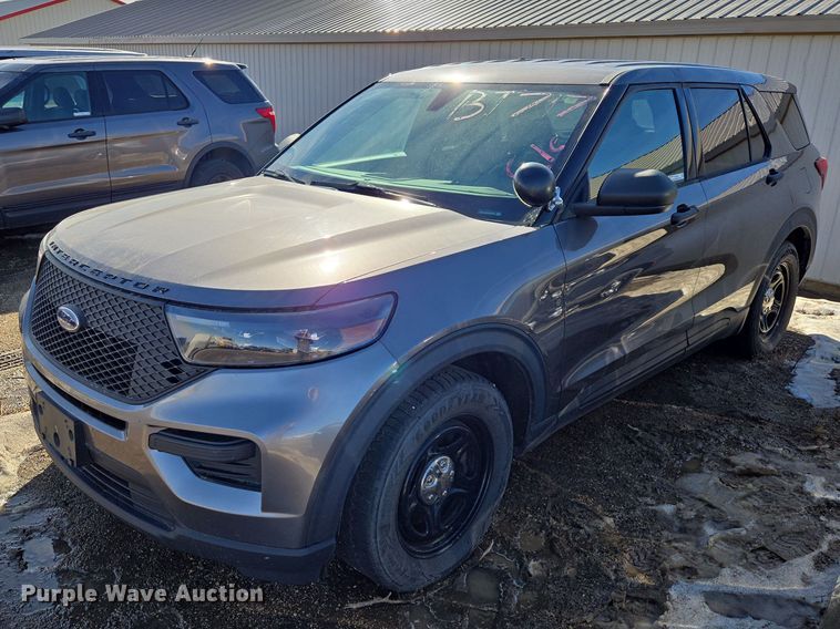 image for item EV5635 2020 Ford Explorer Police Interceptor SUV